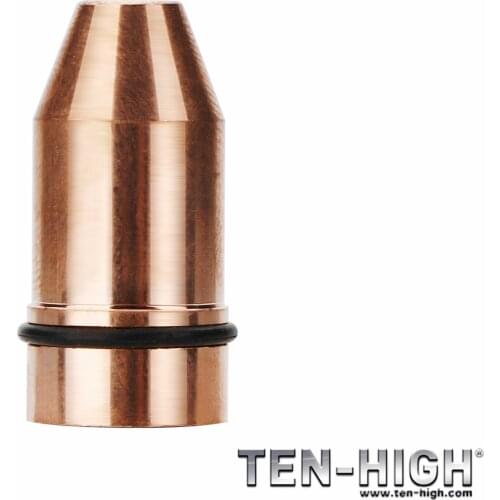 TEN-HIGH CNC Bullet Laser Nozzle Single Double Layer 22 x 10.6mm Caliber 0.8 1.2 1.4 2.5 3 4mm for Laser Cutting Head Free ship