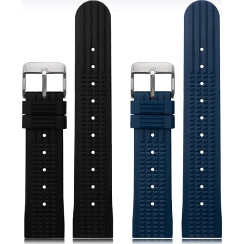 HQ Watch Strap Rubber Watch Band Watch Accessories Sports Watchband 20mm 22mm For Ome Huawei GT 007 Watch DIY Replace