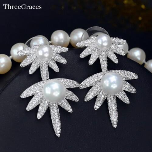 ThreeGraces Jewelry Stud Earrings