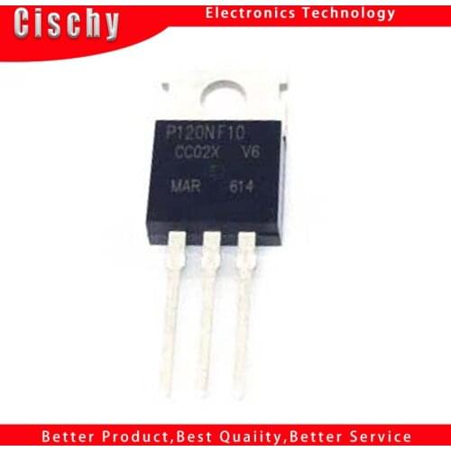 5pcs/lot STP120NF10 P120NF10 TO-220