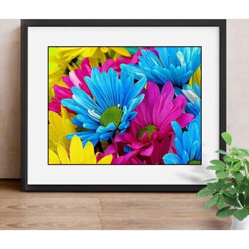 Diamond Painting Flower 5D Diy Full Round Diamond Embroidery Mosaic Picture of Rhinestone Sale DIY Gift Home Decor