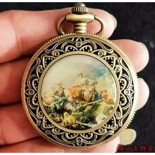 Antique miscellaneous collection pocket watch manor in Moscow Mechanical Pocket Watch antique