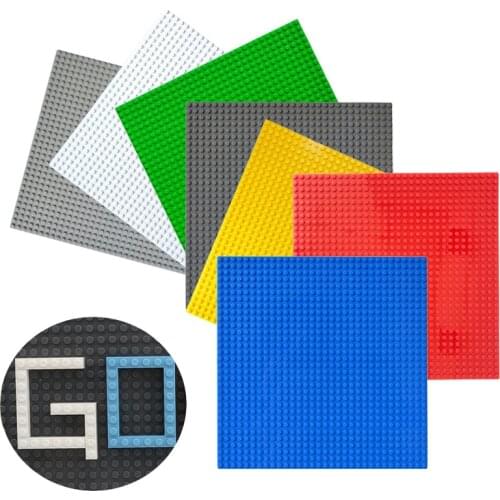 32*32 Dots Classic Base Plates Compatible LegoINGlys CityBricks Baseplate Board Figures DIY Building Blocks Toys for Children