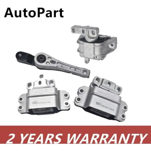 Engine Rear&Front Right Left Transmission Motor Mount Mounting For Audi A3 S3 For VW Golf Jetta Touran 1K0199555 1K0199262