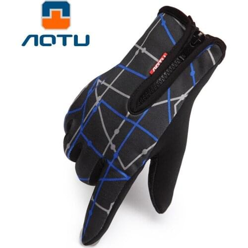 NEW 2020 Outdoor gloves for men/ women to keep warm fleece ride all refers to the autumn/winter mountaineering antiskid wind