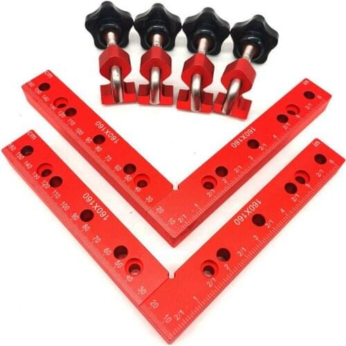 90 Degree Right Angle Clamp Positioning Squares Fixing Clips Picture Frame Corner Clamp Woodworking Carpenter Corner Clamps