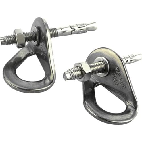 Rock Climbing Screw Anchor Bolt Hanger Stainless Steel 35KN Expansion Bolt