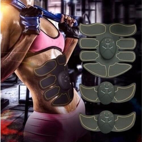 Abdominal Muscle Stimulator Trainer EMS Abs Fitness Equipment Training Gear Muscles Electrostimulator Toner Exercise At Home Gym