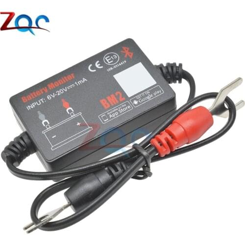 BM2 Battery Analyzer Tester Battery Car Bluetooth 12V Electric Circuit Cranking Test for Android IOS Diagnostic Tool Automotive