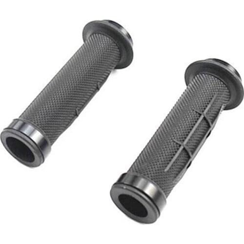Universal Motorcycle Rubber Gel Hand Grips 7/8" 22mm Handlebar Dual Sport bike Cruiser Chopper Cafe Racer