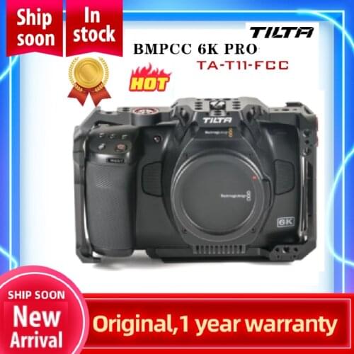 Instock TILTA BMPCC 6K Pro camera cage TA-T11-FCC accessory Full and half cage shooting kit base plate tactical suit