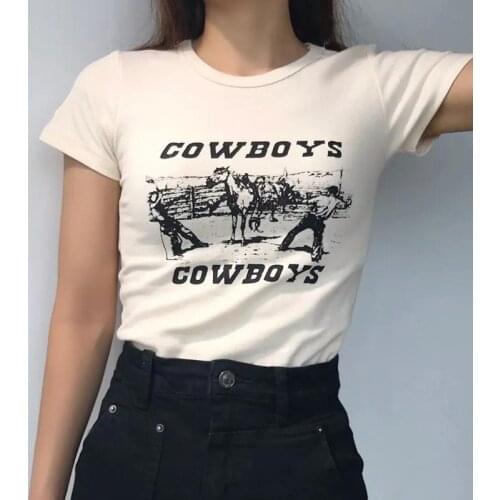 2021 Women Short Sleeve T-Shirt Letter Printing Round Neck Summer Casual Slim Fit Wild Crop Tops For Girls 2021 New Fashion