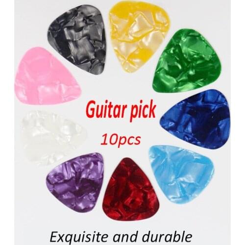 10pcs guitar ukulele pick 0.46mm 0.71mm 0.96mm pick ABS pick finger shrapnel guitar accessories