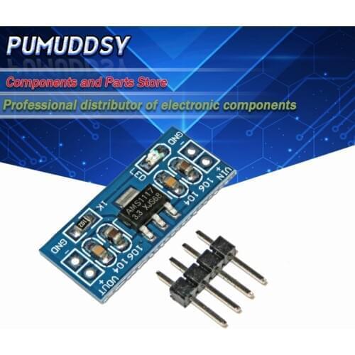 10PCS High Quality 5V to 3.3V For DC-DC Step-Down Supply Buck ModuleLDO 800MA new