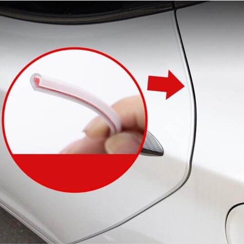 5 m Anti-Collision Lane Protection Door Ribbons Rubber Edge Gates Locks Side Protector Sticker for BMW X-series 3-series 5-serie