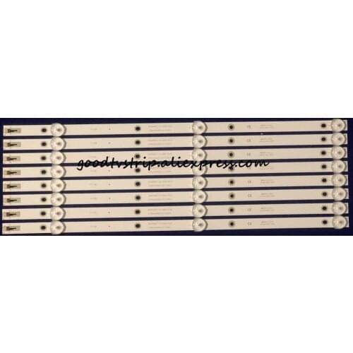 8Pieces/lot FOR K430WDC1 A1 4708-K43WDC-A1113N11 43BDL4012 LED BAR 3LED 39CM 6V 100%NEW