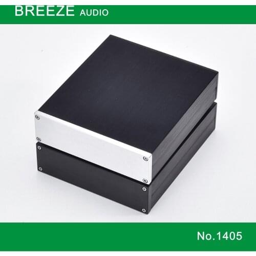 BRZHIFI CDROM Custom Aluminum Chassis Case For Audio Power Amplifier DIY Industrial Metal Housing Instrument Enclosure