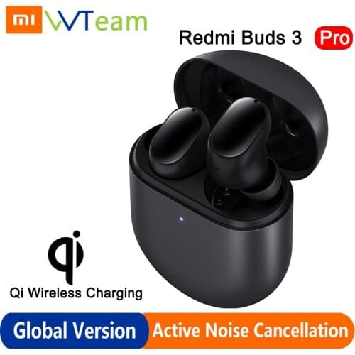 Xiaomi Redmi AirDots 3 Pro Bluetooth Earbuds TWS Headset with Qi Wireless Charging 35dB Active Noise Cancellation Earphone