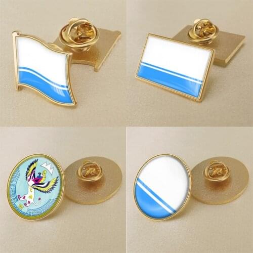 Coat of Arms of Altai Republic Flag Lapel Pins/Broochs/Badges
