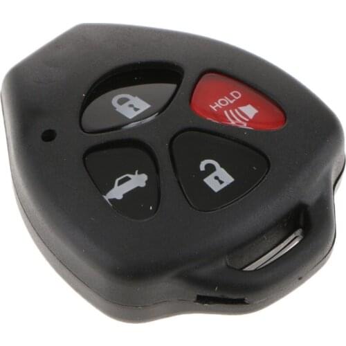 Auto Car Remote 4 Buttons Key Shell Case Fob Cover For Toyota Camry Highlander Vios