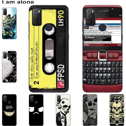 For Alcatel 1S 3L (2021) 6.52 inch Phone Case Soft TPU Mobile Cover Cute Fashion Cartoon Painted Shell Bag innovative 2021