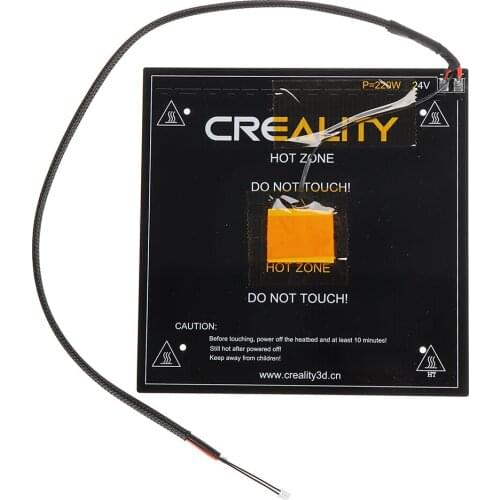 Creality 3D Ender-3 V2 24V 220W 235*235*3mm Hotbed Aluminum Plate Pressure Resistance For Ender-3 Pro Ender-5 3D Printer parts