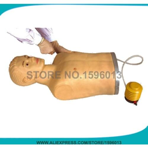 Thoracic decompression Manikin Male Pneumothorax Treatment Torso Model