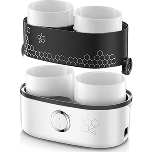 1.5L Electric lunch box Ceramic liner insulation box Plug-in insulation Automatic heating lunch box Cooking rice porridge 220v