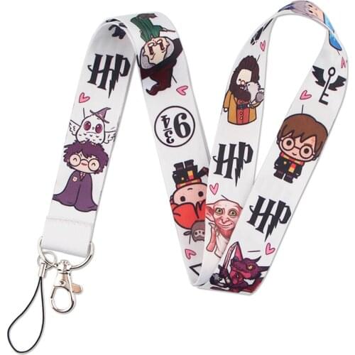 ER238 Magic Movie Magician Creative Lanyard Badge ID Lanyards Mobile Phone Rope Key Lanyard Neck Straps Accessories