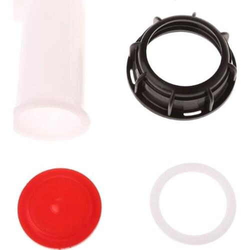 IBC Tote Tank Drain Cover Extension Spout Hose Nozzle Tap Cap Valve Female Thread