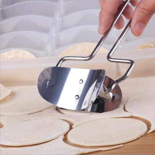 Pastry Tools Dumpling Skin Maker Wraper Cutter Making Machine Pie Empanada Pasta Cutter Dough Dumpling Donut Mold Maker Cutter