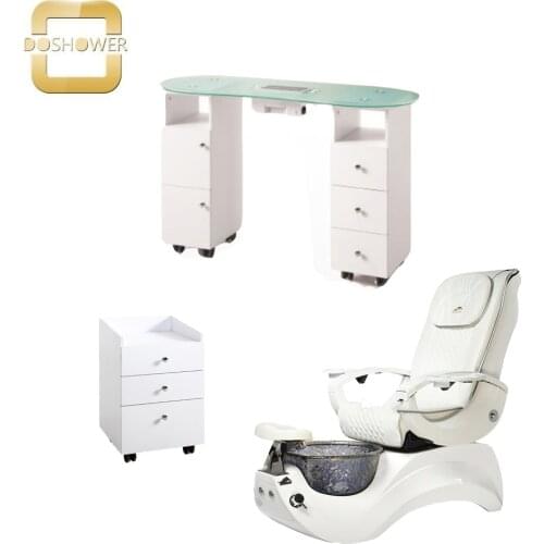 Doshower foot massage sofa chair with massage bathtub of power supply for pedicure chairs