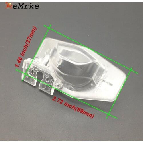 EEMRKE Car Rear View Camera Bracket License Plate Lights Housing Mount for Honda HR-V 1998-2006 / HR-V Vezel 2014-2017