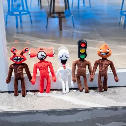 40cm Cute Creative Siren Traffic Light Plush Toys Stuffed Soft Lovely Dolls Pillow For Halloween Gift Kids Girls Birthday Gifts