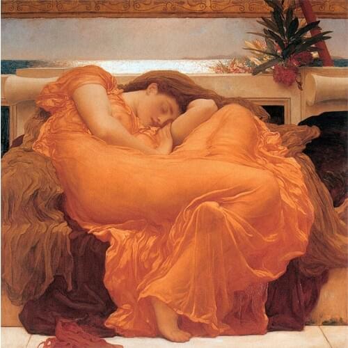 2021 Customized Embroidery Flaming June Cross Stitch Kits and Patterns with 100% Cotton Floss & Free Shipping for Wall Decor