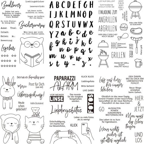 German / Clear Stamp/Seal for DIY scrapbooking/photo album Decorative clear stamp M1431