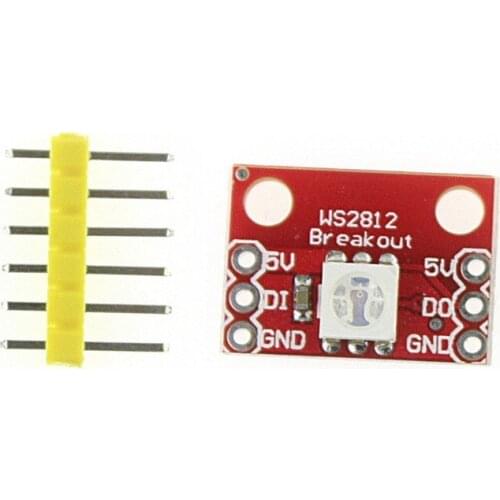 10PCS New WS2812 WS2811 RGB 5050 LED Breakout module For arduino