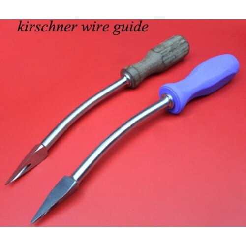 Orthopedics instrument stainless steel kirschner wire guide reamed holes 3.2 needle guide suits for lower limbs orthopedists use