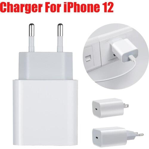 18W PD Charger USB C Port PD Fast Charging For Apple iPhone Samsung Huawei Xiaomi Power Adapter EU US Plug AU Charger Type C
