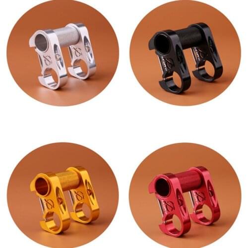 Folding bicycle stem extension extended double handle for SP8 SP18 412 bmx upgrade stem ultralight