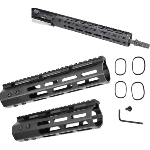 Tactical 7"/10"/12"/15" Ultralight Slim Free Float Float M-lok Handguard Rail With Steel Nut