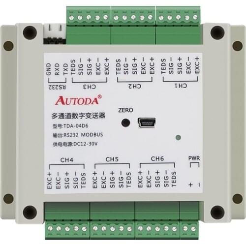 TDA-04D Independent multi-channel digital transmitter RS485/232 module Weight amplification transmitter