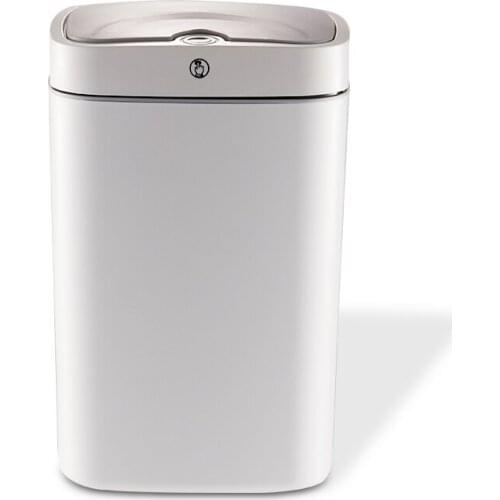Nordic High Quality Smart Trash Automatic Large Capacity Trash Bin Bathroom Garbage Creative Poubelle Household Products EJ50TB