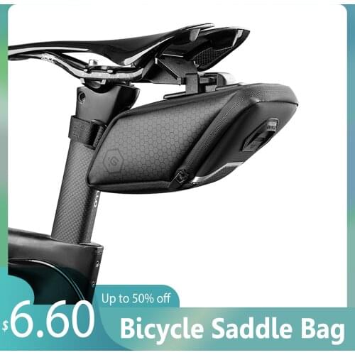 Bicycle Saddle Bag Mountain Bike Road bike Accessories Rainproof Reflective Light Bike Tail Bag Cycling Bag
