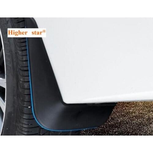 Higher star pp material 4pcs car Mudguards,auto fenders with logo For Honda city 2007-2017