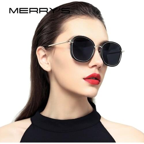 MERRYS DESIGN Women Polarized Sunglasses Fashion Sun Glasses Metal Temple 100% UV Protection S'6108
