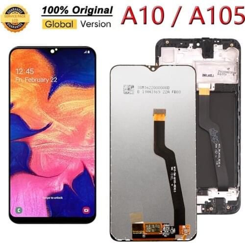 6.2" Original LCD For Samsung Galaxy A10 Display A105 A105F SM-A105F LCD Display Screen replacement Digitizer Assembly