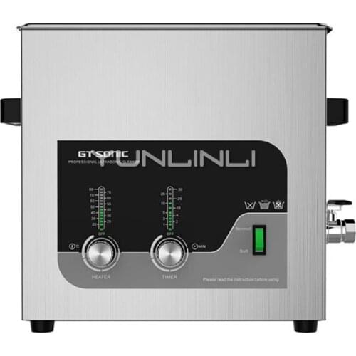 Aluminum Plate Ultrasonic Cleaning Machine Hardware Parts Glass Test Tube Ultrasonido Bath Washing Machine GTSONIC-T9