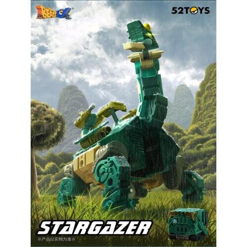 BeastBox Deformation Robots Transformation Animal Toy Cube Model Star Gazer Brachiosaurus Dinosaur Action Figure Jugetes