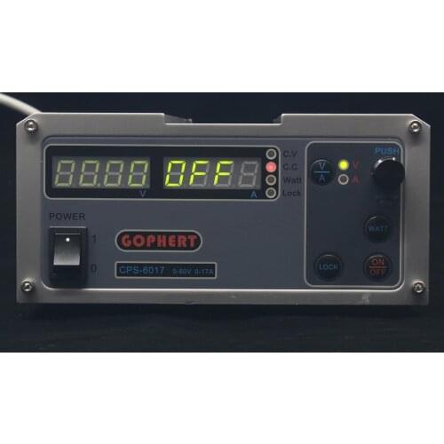 CPS-6017 Updated Version 1000W 0-60V/0-17A,High power Digital Adjustable DC Power Supply CPS6017 220V